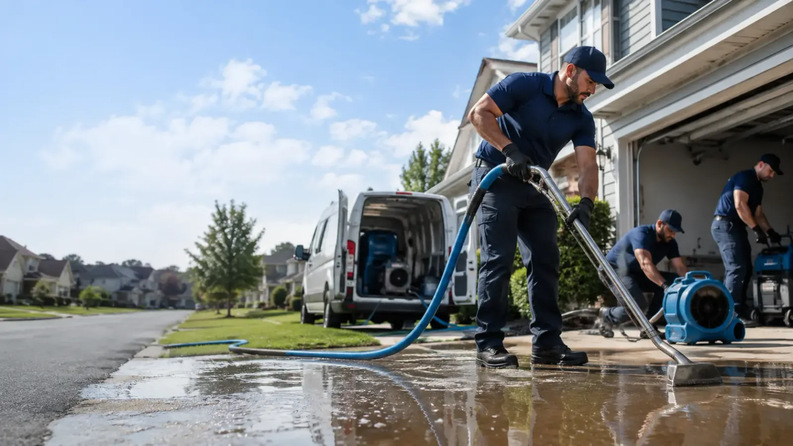 Flood Damage Restoration in Mustang, OK
